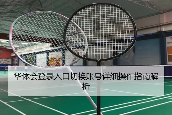 华体会登录入口切换账号详细操作指南解析